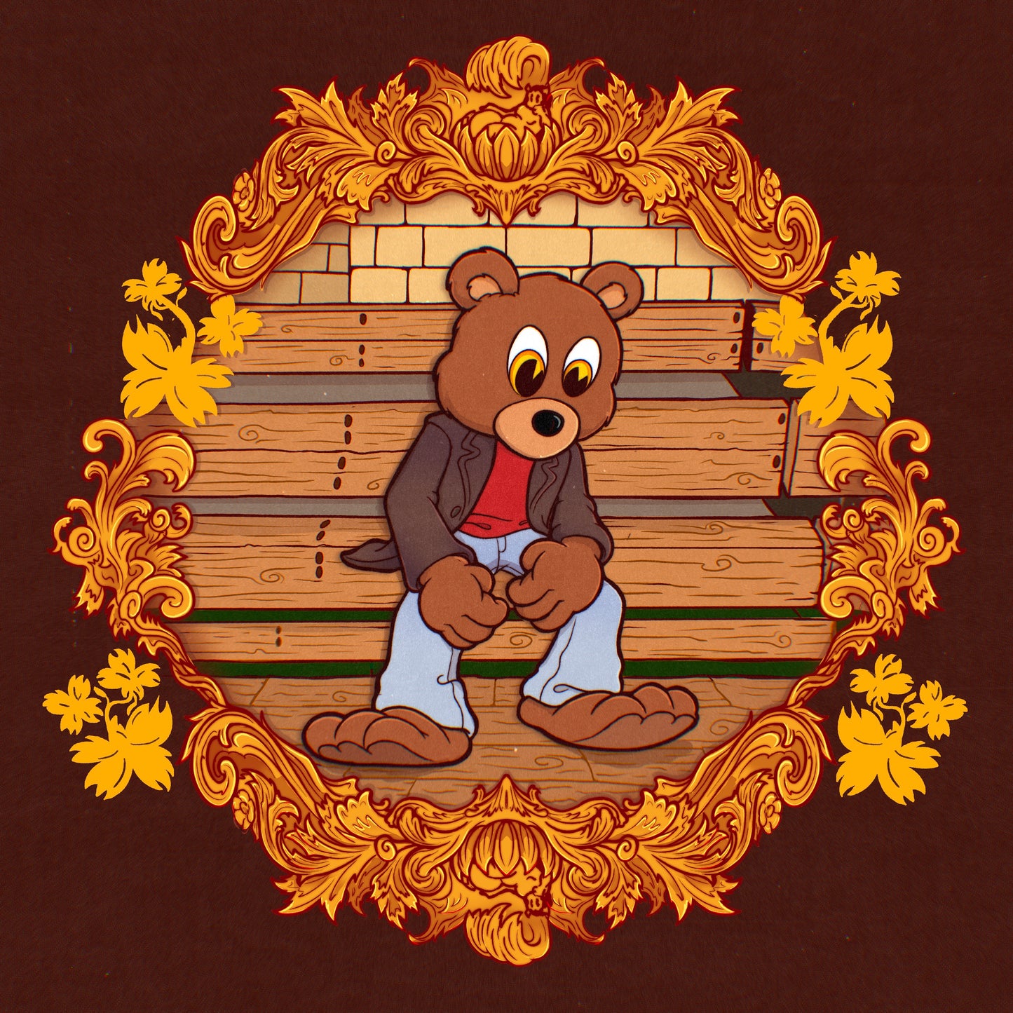 "COLLEGE DROPOUT" Art Print