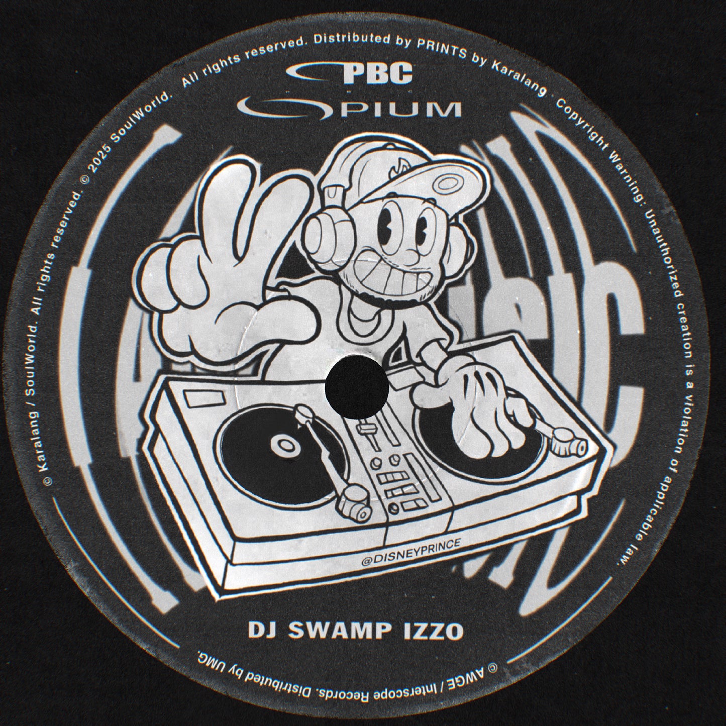 "OPIUM DISC" Art Print