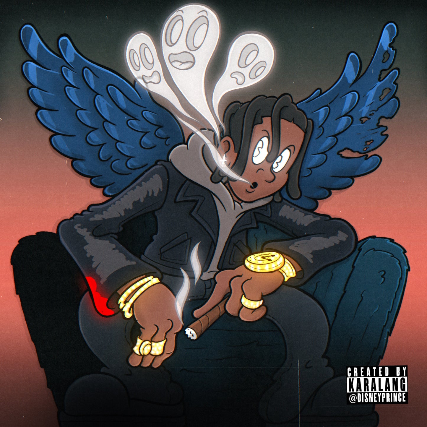 "BIRDS IN THE TRAP SING MCKNIGHT" Art Print