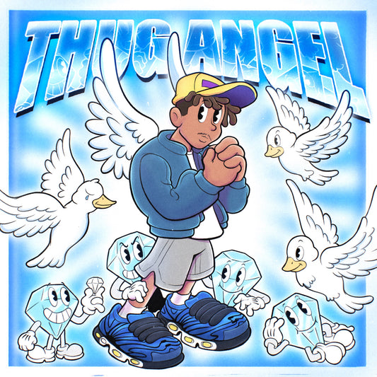 "THUG ANGEL" Art Print