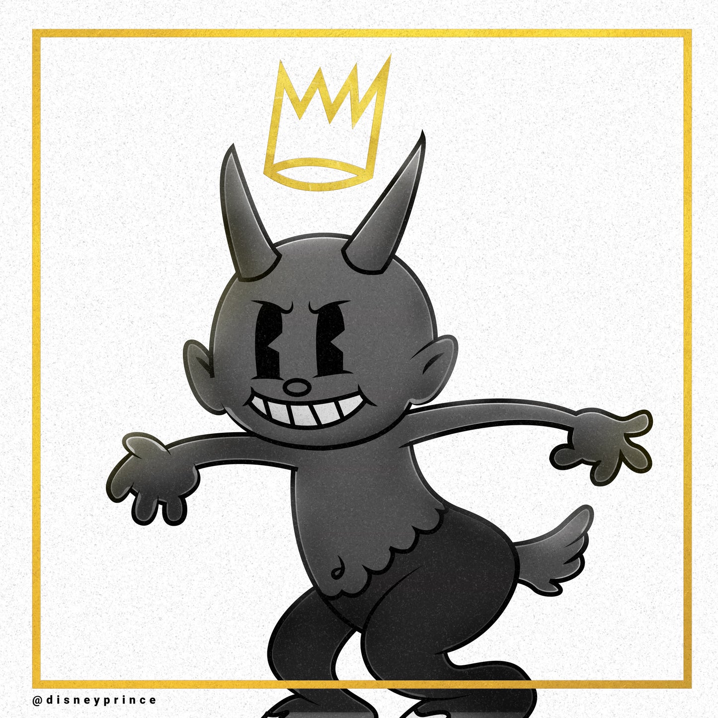 "BORN SINNER" Art Print