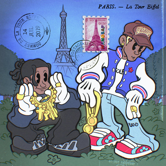 "POTATO SALAD" Art Print