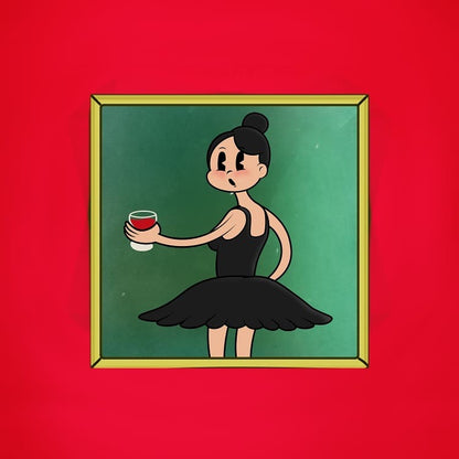 "DEVIL IN A NEW DRESS" Art Print