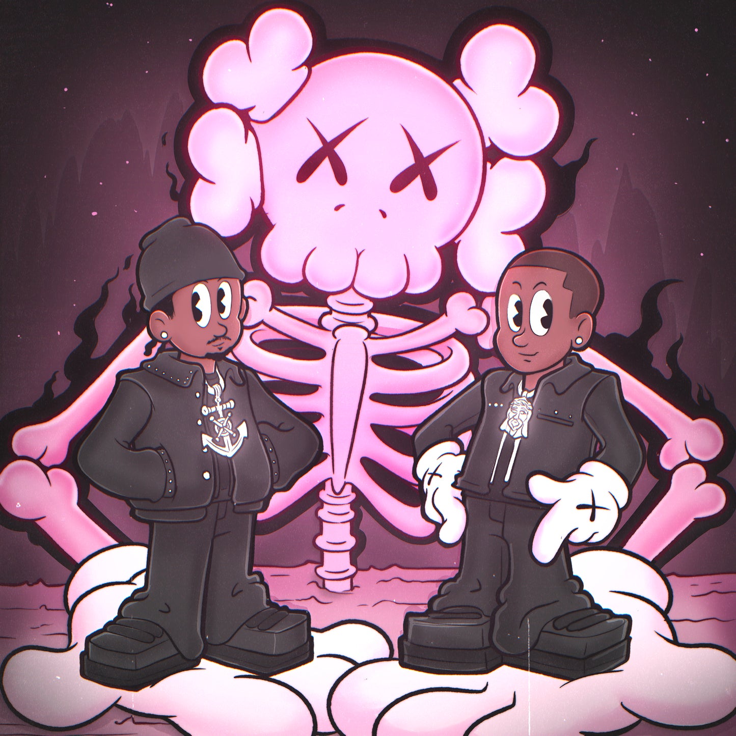 "LET GOD SORT EM OUT" Art Print