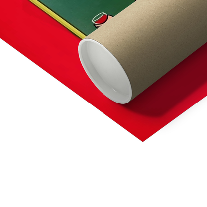 "DEVIL IN A NEW DRESS" Art Print